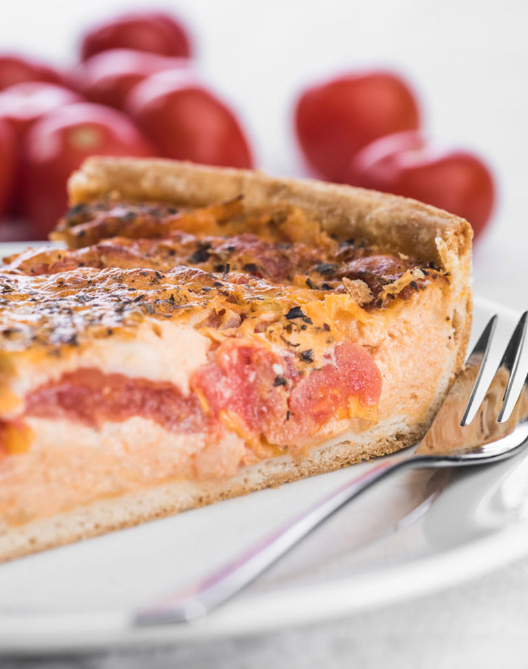 Quiche Tomate Mozzarella - Trölsch - Bäckerei, Konditorei, Café