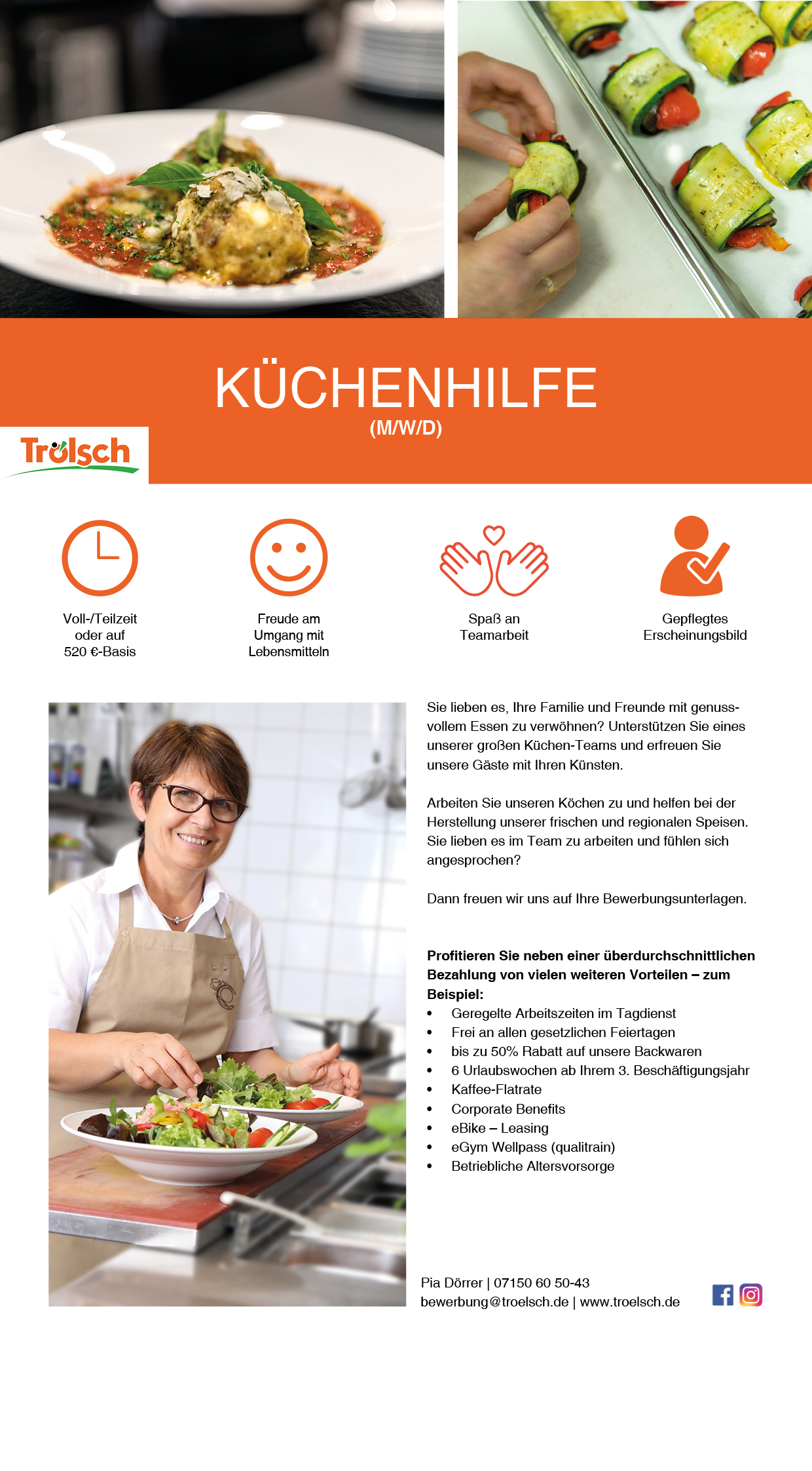 Küchenhilfe (m/w/d) - Stellenangebot