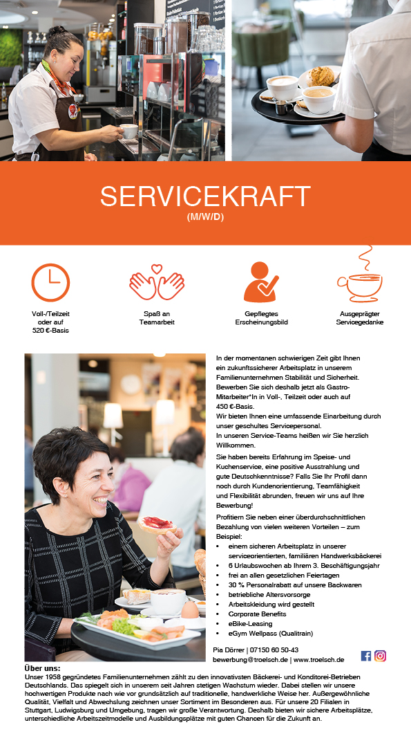 Servicekraft Job