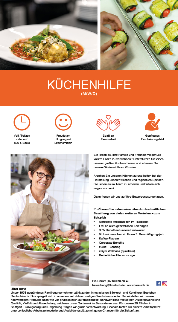 Job Küchenhilfe