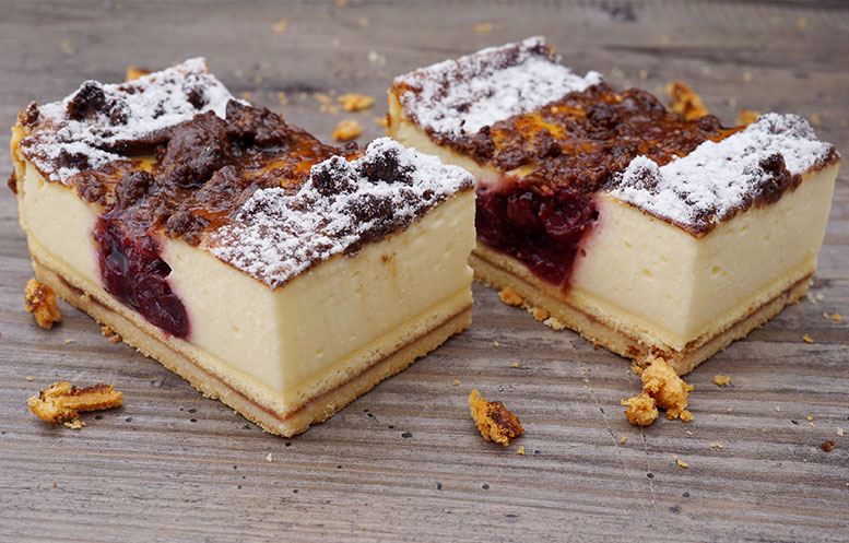 Bild Angebot der Woche: Kirsch-Zupf Schnitte